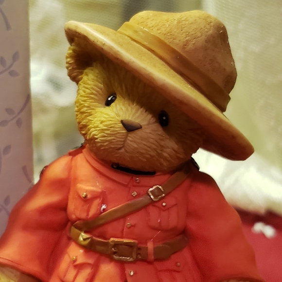 Vtg 00 Cherished Teddies Constable Police  Ranger MacKenzie Rare! - Picture 4 of 10